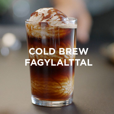 Cold brew fagylalttal